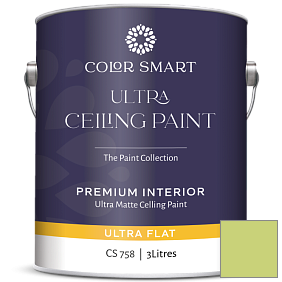 Краска COLOR SMART CS 758 ULTRA CEILING PAINT ультраматовая краска цвет 417 Feel the Energy