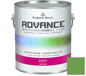 Краска Benjamin Moore 792. Advance Interior Paint-Satin эмаль цвет 560 Sullivan Green