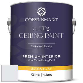 COLOR SMART CS 758 ULTRA CEILING PAINT ультраматовая краска цвет NCS S 0603-R60B 