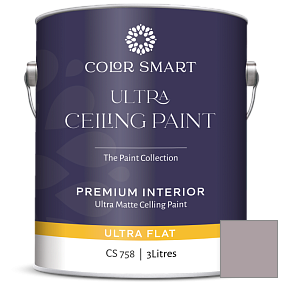 Краска COLOR SMART CS 758 ULTRA CEILING PAINT ультраматовая краска цвет 2113-50 Mauve Desert