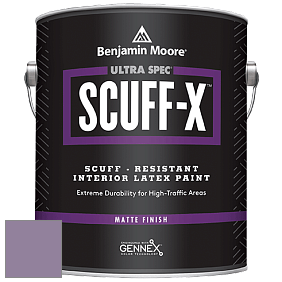 Benjamin Moore 484 Ultra Spec SCUFF-X Interior Matte Finish краска цвет 2072-40 Wild Orchid