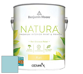 Benjamin Moore 514 Natura Interior Semi-Gloss Finish краска цвет 744 Indigo