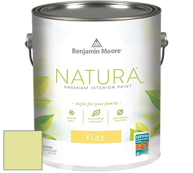 Benjamin Moore 512 Natura Interior Flat Finish матовая краска цвет NCS S 0530-G60Y 