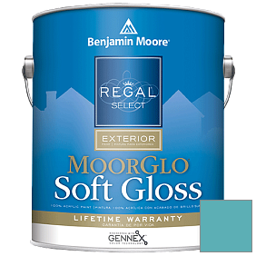 Краска Regal Select Exterior Paint-Moor GloSoft Gloss Finish (W096) цвет 753 Santa Clara