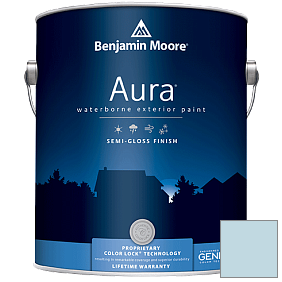 Краска Aura Waterborne Exterior Semi-Gloss Finish (632) цвет 834 Bright and Early