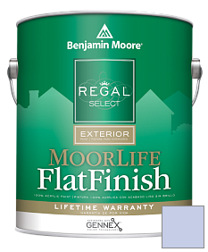 Краска Regal Select Exterior Paint-MoorLife Flat Finish (W105) цвет 2068-60 Purple Lace