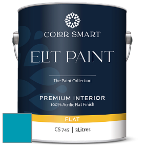 COLOR SMART CS 745 ELIT PAINT глубокоматовая моющаяся краска цвет NCS S 2055-B10G 
