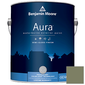 Краска Aura Waterborne Exterior Semi-Gloss Finish (632) цвет HC-122 BM HC-122