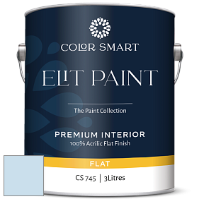 COLOR SMART CS 745 ELIT PAINT глубокоматовая моющаяся краска цвет NCS S 0515-R90B 