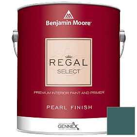 Краска Regal Select Waterborne Interior Pearl Finish (550) цвет 2049-20 Oasis Blue