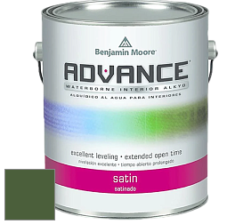 Benjamin Moore 792 Advance Interior Paint-Satin эмаль цвет NCS S 5540-G30Y 