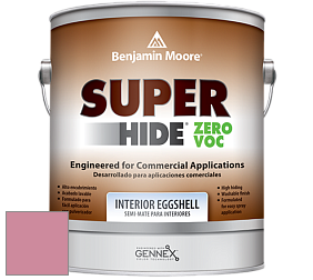 Benjamin Moore 357 Super Hide Zero Voc Interior Eggshell краска цвет 2081-40 Pink Blossom