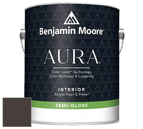 Benjamin Moore Aura 528 Waterborne Interior Semi-gloss Finish краска цвет NCS S 8505-Y80R 