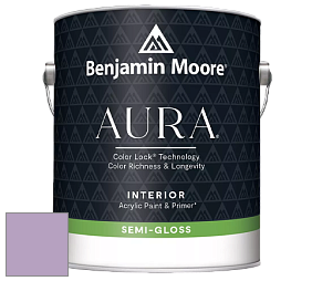 Benjamin Moore Aura 528 Waterborne Interior Semi-gloss Finish краска цвет NCS S 2030-R50B 