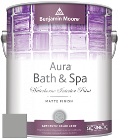 Benjamin Moore Aura 532 Bath & Spa Waterborne Interior Paint Matte Finish краска цвет AF-700 