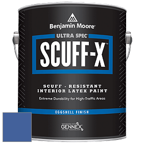 Benjamin Moore 485 Ultra Spec SCUFF-X Interior Eggshell Finish краска цвет 2067-30 Twilight Blue