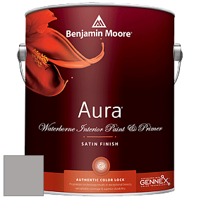 Benjamin Moore Aura 526 Waterborne Interior Satin Finish покрытие цвет NCS S 3502-R 