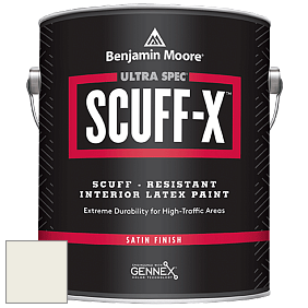 Benjamin Moore 486 Ultra Spec SCUFF-X Interior Satin Finish краска цвет OC-45 Swiss Coffee
