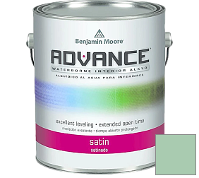 Краска Benjamin Moore 792. Advance Interior Paint-Satin эмаль цвет 2035-50 Spruce Green