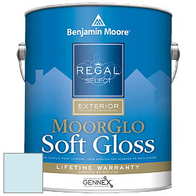 Benjamin Moore W096 Regal Select Exterior Paint-Moor GloSoft Gloss Finish краска цвет 2060-70 Tear Drop