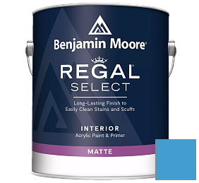 Краска Regal Select Interior Paint - Matte (548) цвет 2065-40 Utah Sky