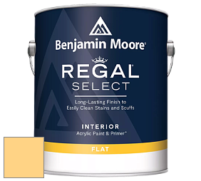 Benjamin Moore 547 Regal Select Waterborne Interior Flat Finish краска цвет NCS S 0540-Y10R 