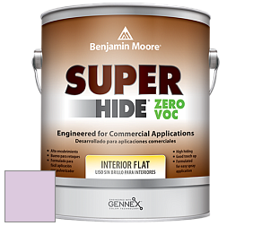 Benjamin Moore 355 Super Hide Zero Voc Interior Flat краска цвет 2073-60 Pale Iris