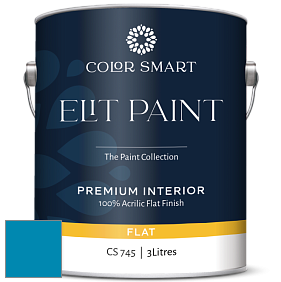 COLOR SMART CS 745 ELIT PAINT глубокоматовая моющаяся краска цвет NCS S 2065-B 
