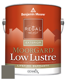 Benjamin Moore W103 Regal Select Exterior Paint-MoorGard Low Lustre Finish краска цвет 2139-30 Sharkskin