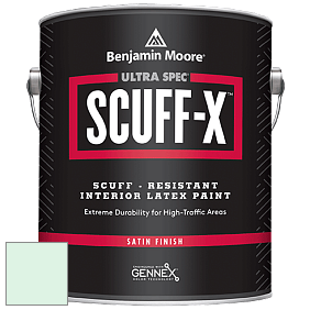 Benjamin Moore 486 Ultra Spec SCUFF-X Interior Satin Finish краска цвет 2037-70 Fresh Mint