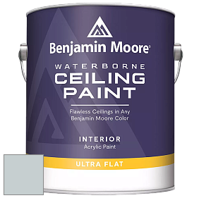Benjamin Moore 508 Waterborne Ceiling Paint краска для потолков цвет 2131-60 Silver Gray