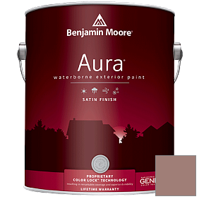 Краска Aura Waterborne Exterior Satin Finish (631) цвет 2101-40 Almond Beige