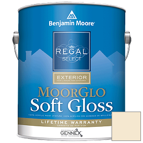 Краска Regal Select Exterior Paint-Moor GloSoft Gloss Finish (W096) цвет OC-103 BM OC-103