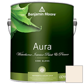 Краска Aura Waterborne Interior Semi-gloss Finish (528) цвет 2157-70 Ivory Tower