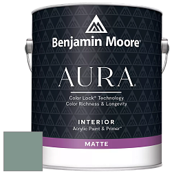 Benjamin Moore Aura 522 Interior Paint - Matte краска цвет 705 Sioux Falls