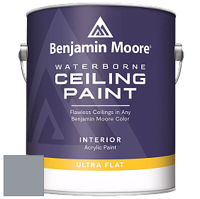 Benjamin Moore 508 Waterborne Ceiling Paint краска для потолков цвет 2126-40 Sweatshirt Gray