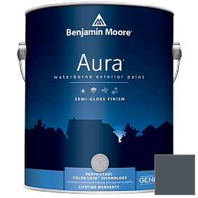 Краска Aura Waterborne Exterior Semi-Gloss Finish (632) цвет HC-157 BM HC-157