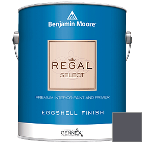 Краска Regal Select Waterborne Interior Eggshell Finish (549) цвет 2118-30 Ebony Slate