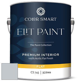 COLOR SMART CS 745 ELIT PAINT глубокоматовая моющаяся краска цвет 2120-60 White Water