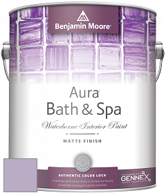 Benjamin Moore Aura 532 Bath & Spa Waterborne Interior Paint Matte Finish краска цвет NCS S 2020-R50B 