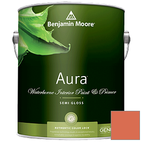 Краска Aura Waterborne Interior Semi-gloss Finish (528) цвет 021 Jupiter Glow