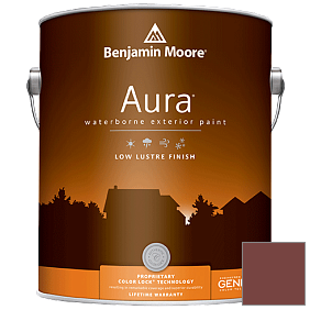 Краска Aura Waterborne Exterior Low Lustre Finish (634) цвет 2084-10 Brick Red