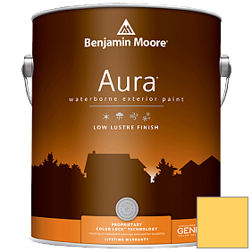 Краска Aura Waterborne Exterior Low Lustre Finish (634) цвет 328 Sunbeam