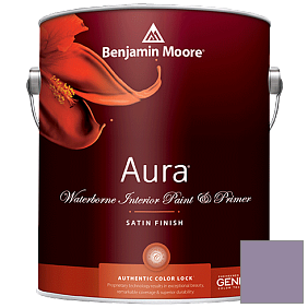 Краска Aura Waterborne Interior Satin Finish (526) цвет 1384 Carolina Plum