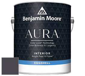 Benjamin Moore Aura 524 Waterborne Interior Eggshell Finish краска цвет 2117-20 Galaxy