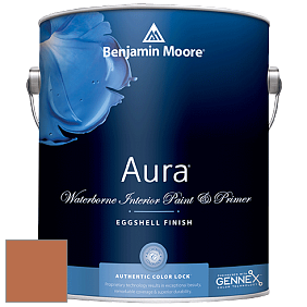 Benjamin Moore Aura 524 Waterborne Interior Eggshell Finish краска цвет NCS S 3050-Y50R 