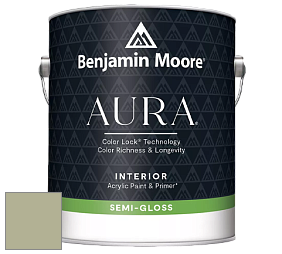 Benjamin Moore Aura 528 Waterborne Interior Semi-gloss Finish краска цвет AF-440 