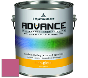 Benjamin Moore 794 Advance Interior Paint-High Gloss глянцевая алкидная эмаль цвет 1348 Razzle Dazzle