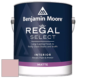 Benjamin Moore 548 IRegal Select Interior Paint - Matte краска цвет 2093-50 Camellia Pink