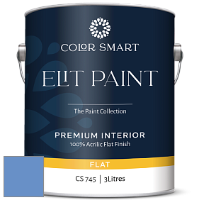 COLOR SMART CS 745 ELIT PAINT глубокоматовая моющаяся краска цвет 2067-40 Blue Lapis